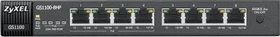 Zyxel GS1100 Desktop Gigabit Switch, 8x RJ-45, 75W PoE+ (GS1100-8HP-EU0101F)