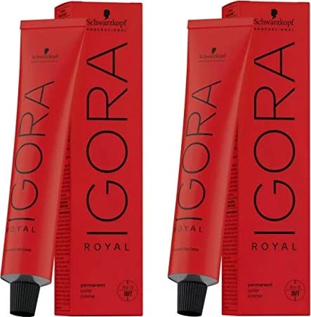 Schwarzkopf Igora Royal Haarfarbe 6/77 dunkelblond kupfer extra, 60ml
