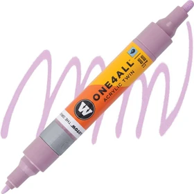Molotow ONE4ALL Twin 1.5/4mm Acrylmarker pastellviolett