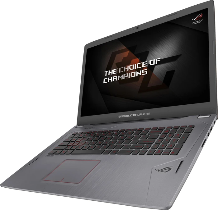 ASUS ROG Strix schwarz GL702VM-BA414, schwarz/grau, Core i7-7700HQ, 8GB RAM, 1TB HDD, GeForce GTX 1060, DE