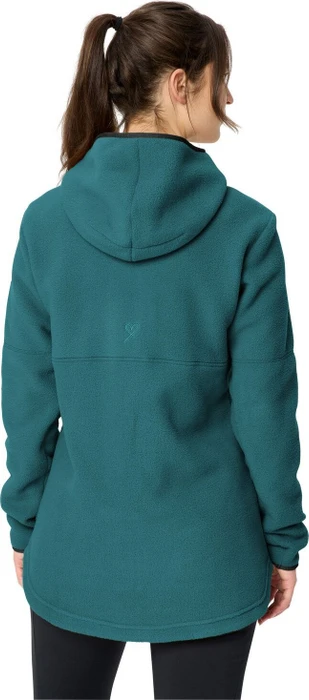 Vaude Neyland II Fleece Hooded Jacke dark fjord green (Damen)