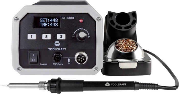 Toolcraft ST-100 HF HF Elektro-Lötstation digital