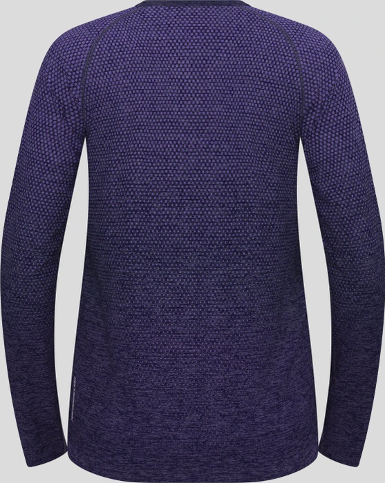 Odlo Essential Seamless Funktionsshirt langarm eclipse melange (Damen)