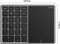 Zunate Wireless Numeric Keypad with Touchpad, grau/schwarz, Bluetooth Vorschaubild