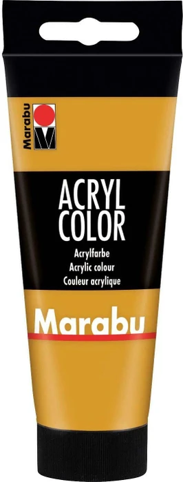 Marabu Acryl Color Acrylfarbe, ocker, 100ml