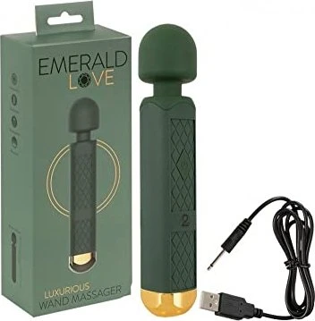 Emerald Love Luxurious Wand Massager