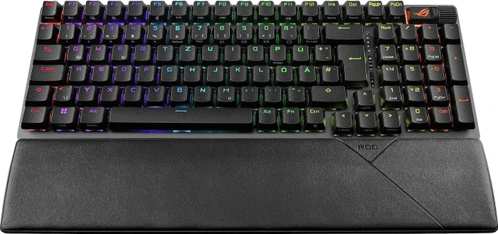 ASUS ROG Strix Scope II 96 Wireless, PBT, hot-swap, ROG NX SNOW, USB/Bluetooth, DE