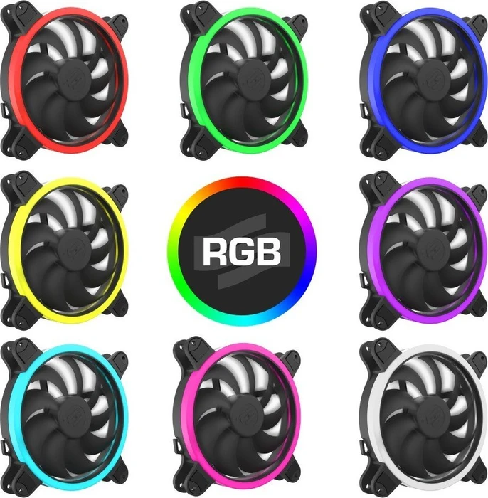 Endorfy SilentiumPC Corona HP RGB Kit, 140mm, 3er-Pack