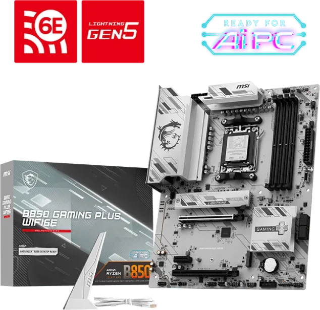 MSI B850 Gaming Plus WIFI6E (AMD AM5)