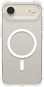 PanzerGlass Care Fashionable Case Samba Transparent w. White MagSafe für Apple iPhone Air