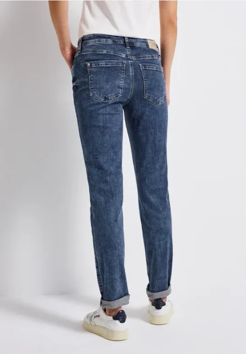 Street One Jane Jeans mid blue/random washed (Damen)