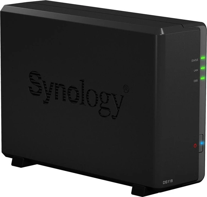 Synology DiskStation DS118, 1GB RAM, 1x RJ-45 1000Base-T, 2x USB-A 3.0