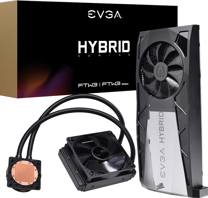 EVGA GeForce RTX 2080/2070 FTW3 Hybrid Kit, RGB