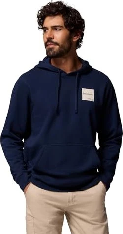 Columbia Trek Hoodie collegiate navy/boxy brand (Herren)