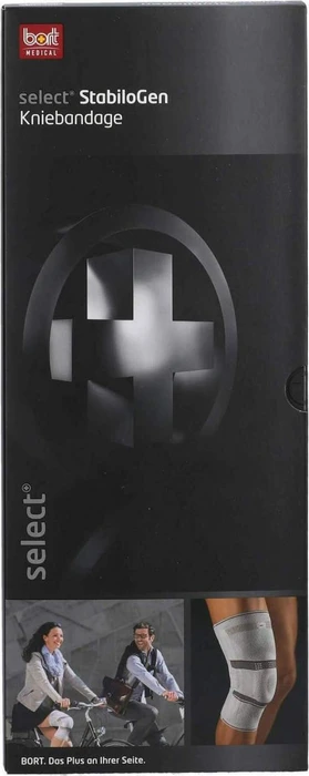 Bort Medical select StabiloGen Kniebandage Größe 6 silber, 1 Stück