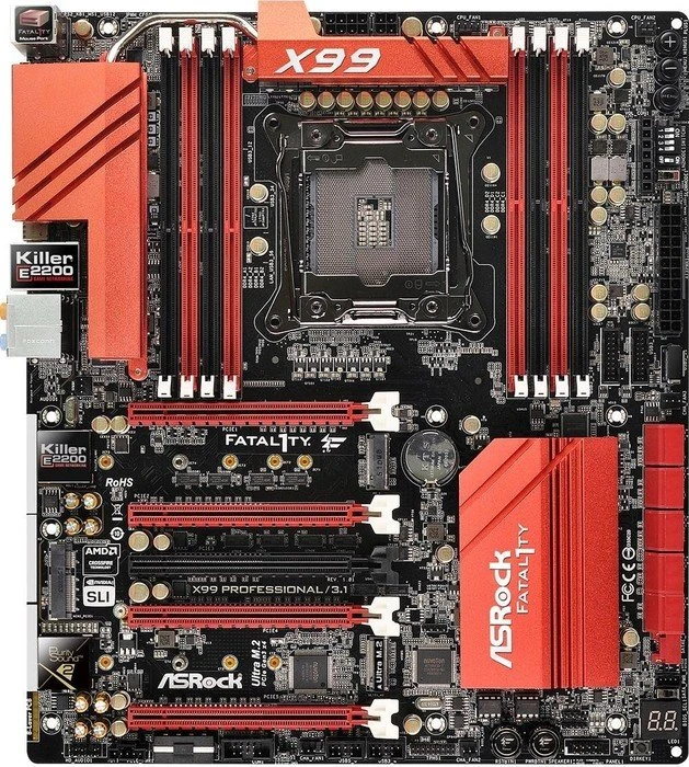 ASRock Fatal1ty X99 Professional/3.1 (Intel 2011-3)