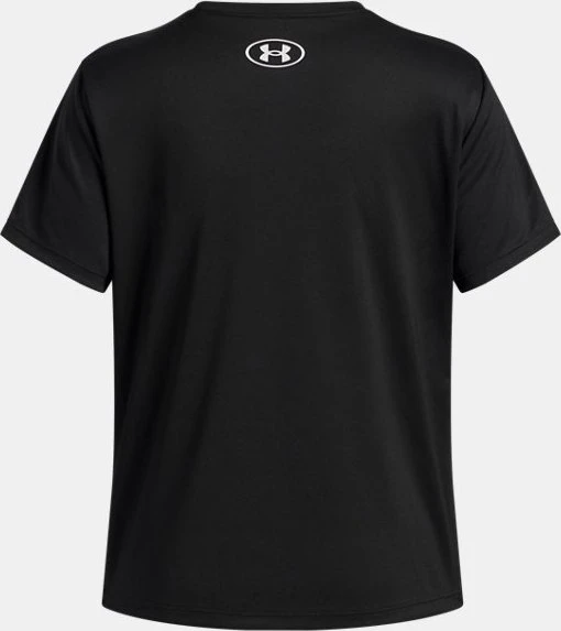 Under Armour Tech Varsity Graphic Funktionsshirt kurzarm schwarz/weiß (Junior)