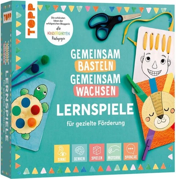 frechverlag Gemeinsam basteln, gemeinsam wachsen - Lernspiel-Box