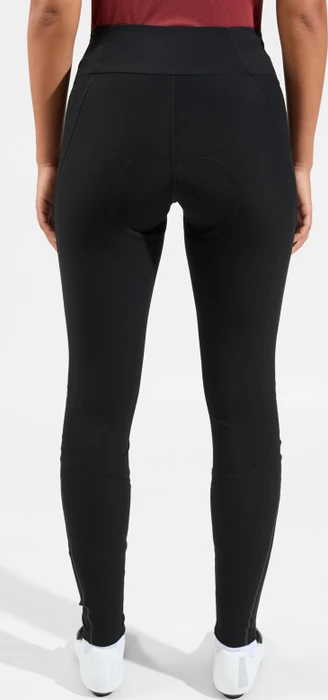 Odlo Zeroweight Warm Tights Fahrradhose lang schwarz (Damen)