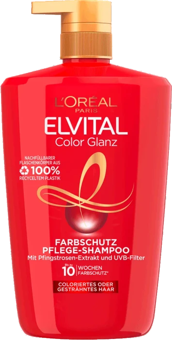 L'Oréal Elvital Color-Glanz Shampoo, 1l