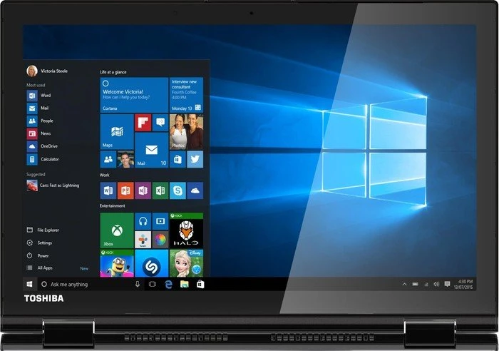 Toshiba Satellite Radius 12 P20W-C-106, gold, Core i7-6500U, 8GB RAM, 256GB SSD, DE