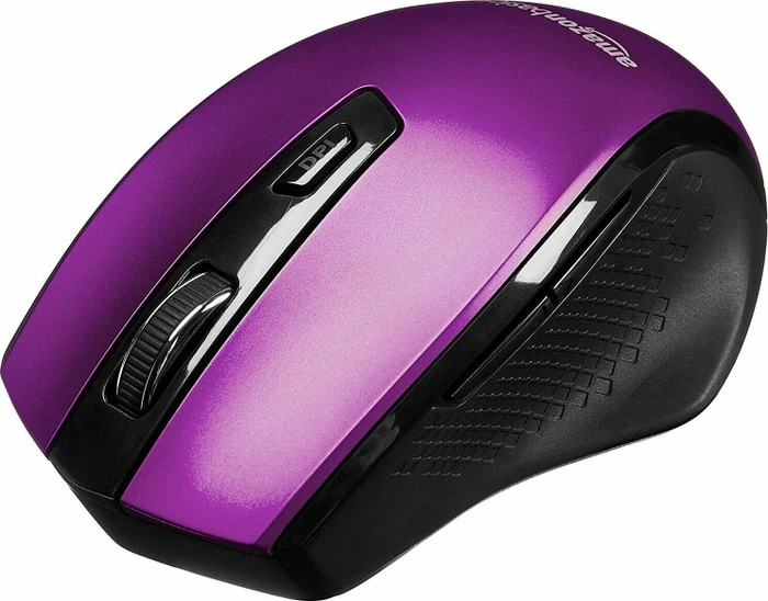 AmazonBasics G6B Ergonomic Wireless Mouse violett, USB