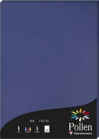 Clairefontaine Pollen Universalpapier nachtblau, A4, 120g/m², 50 Blatt