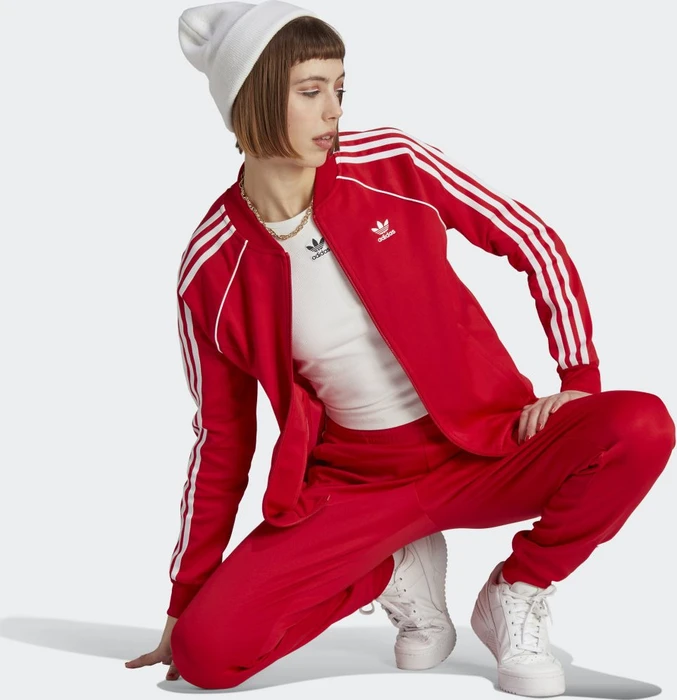 adidas Adicolor Classics SST Originals Trainingsjacke better scarlet (Damen)
