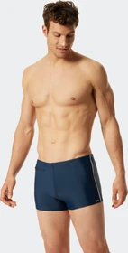 Schiesser Nautical Casual Streifen Badehose admiral (Herren)