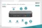 Digitus 4K 60Hz DisplayPort/USB KVM-Switch, 2-port Vorschaubild