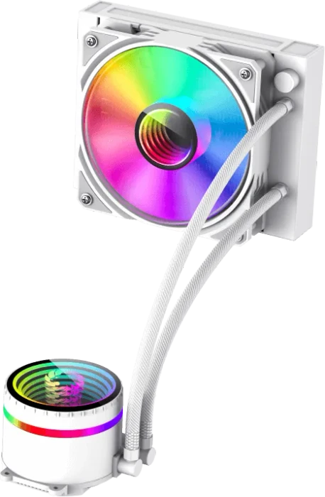 GameMax IceBurg 120mm WH, weiß