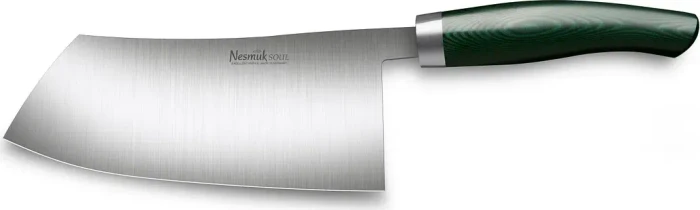 Nesmuk Soul Chinesisches Kochmesser 18cm micarta green