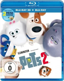 Pets 2 (3D) (Blu-ray)