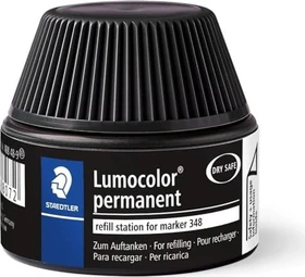 Staedtler Lumocolor Duo 488 48 Permanentmarker Nachfüllstation 20ml, schwarz