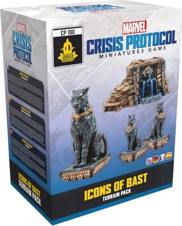Marvel Crisis Protocol: Icons of Bast Terrain Pack