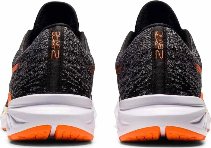 Asics Dynablast 2 black/shocking orange (Herren)
