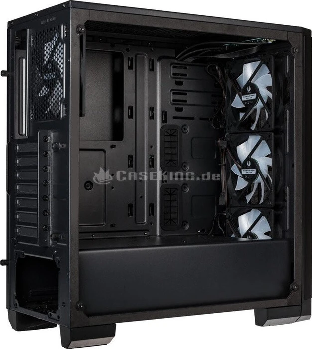 BitFenix Nova Mesh TG 4ARGB, schwarz, Glasfenster