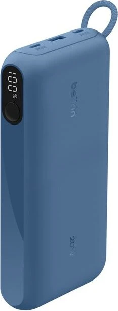 Belkin BoostCharge Powerbank 20K mit Display blau