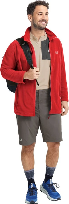 Jack Wolfskin Taunus 100 Jacke siren red (Herren)
