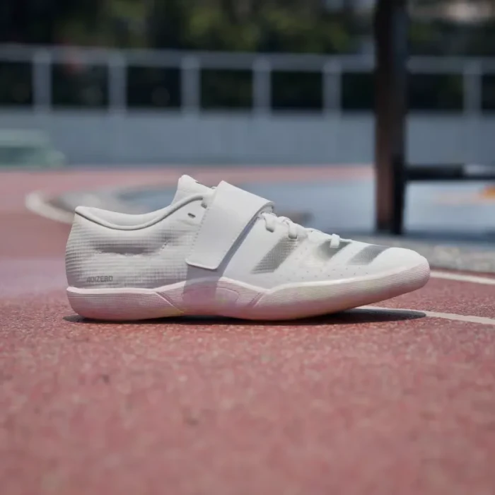 adidas Adizero Wurfschuh cloud white/core black/green spark