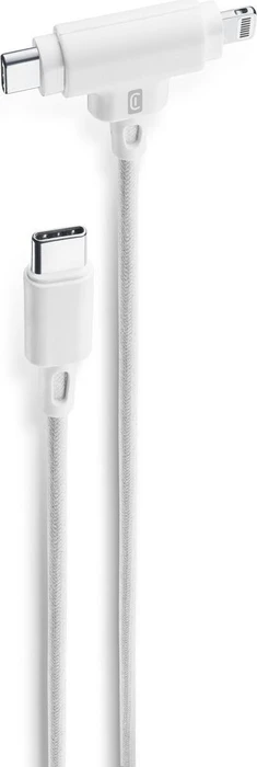 Cellularline Dual Cable 1.5m weiß