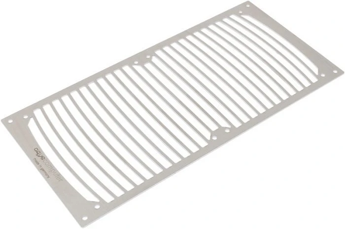 Aqua Computer Edelstahl-Einbaublende für Airplex modularity system 280