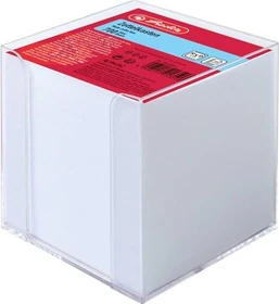 Herlitz Zettelkasten 700 Blatt, weiß/transparent