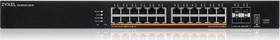 Zyxel XMG2230 Rackmount 2.5G Smart Switch, 24x RJ-45, 4x SFP+, 700W PoE++ (XMG2230-28HP-ZZ0101F)