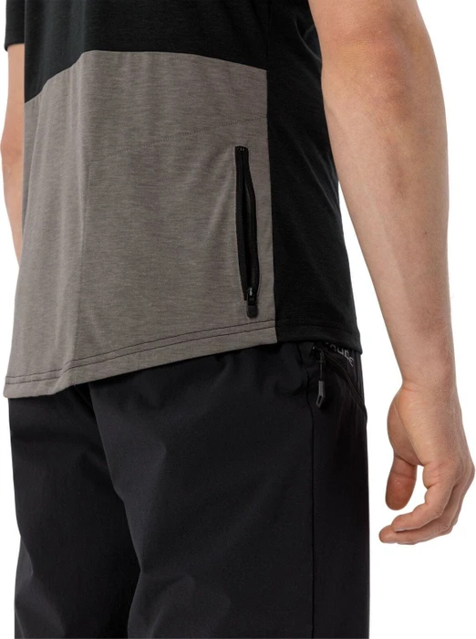Vaude Altissimo II Trikot kurzarm black/coconut (Herren)