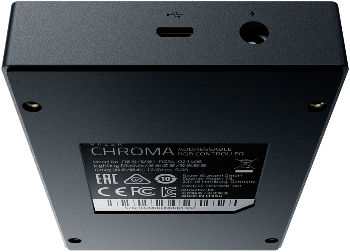 Razer Chroma Addressable RGB Controller, Lichtsteuerung 6-fach, schwarz