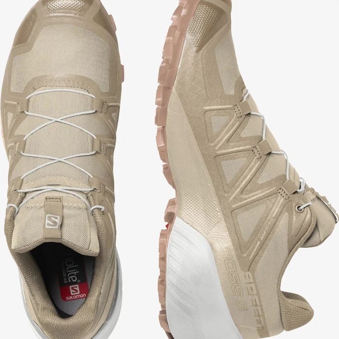 Salomon Speedcross 5 bleached sand/white/sirocco (Damen)