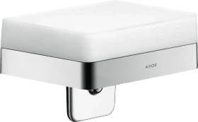 Hansgrohe Axor Universal Softsquare Seifenschale mit Halter chrom