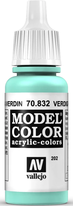 Vallejo Model Color rev.1 verdigris glaze, 17ml