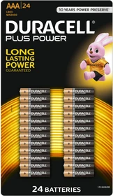 Duracell Plus Power Micro AAA, 24er-Pack